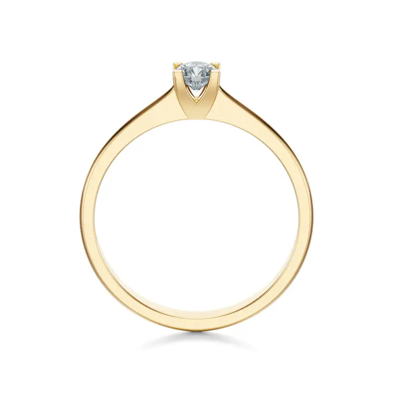 Pierścionek diament